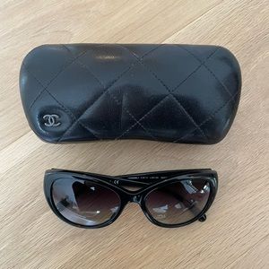 Chanel cat eye sunglasses